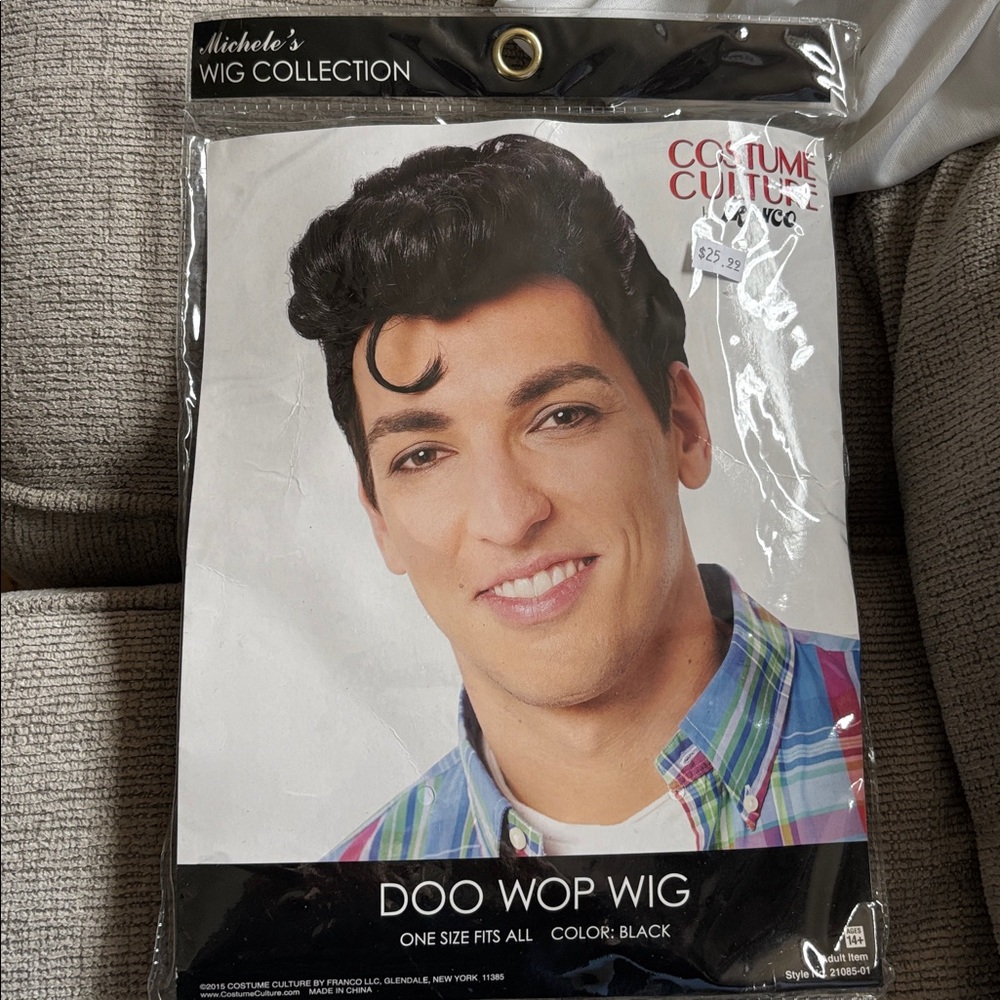 Doo Wop Wig & Wig Cap